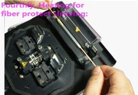 Podgrzewanie ochronnej koszulki termokurczliwej Podgrzewanie ochronnej koszulki termokurczliwej